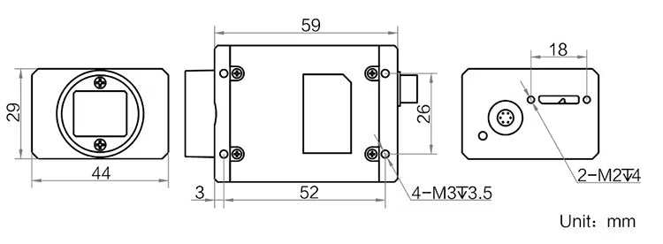 MV-CH250-90UM - 25MP Global Shutter USB3