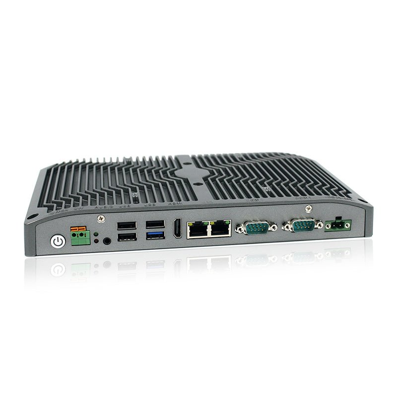 Industrial Fanless PC, 8th Gen Intel Core i7, Low-Profile