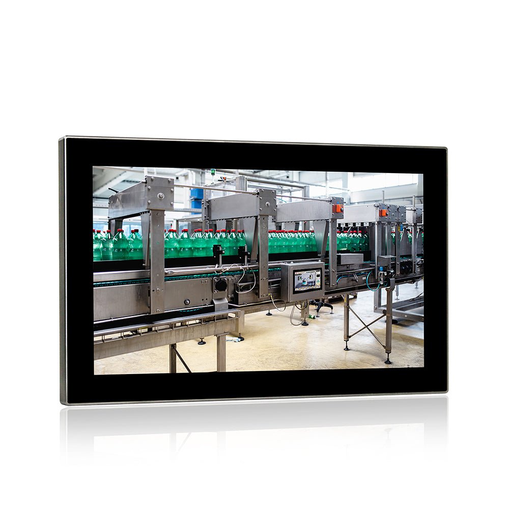 15.6" Industrial Touchscreen Monitor, IP65 Waterproof, 1920x1080(16:9), Sunlight Readable - 269794