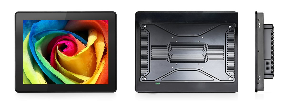 15" Rugged Touchscreen Display, IP65 Waterproof, 1024x768 (4:3) - 236886