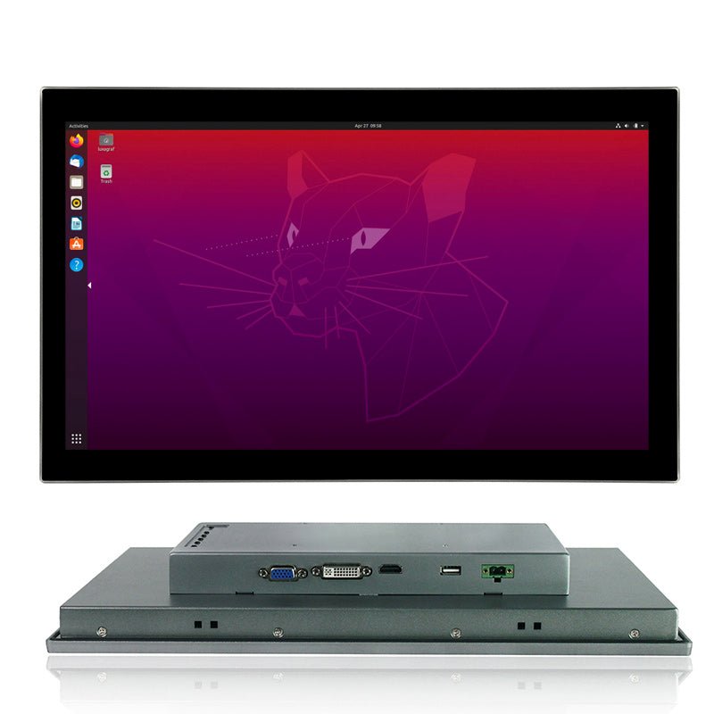 17.3" Industrial Touchscreen Monitor, IP65 Waterproof, 1920x1080(16:9), Sunlight Readable - 359086