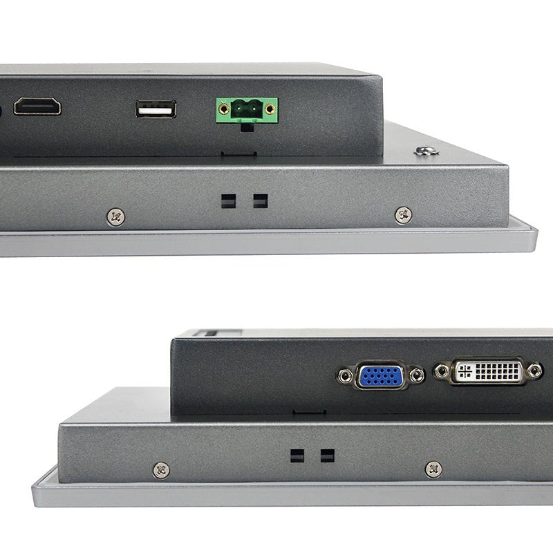 13.3" Industrial Touchscreen Monitor, IP65 Waterproof, 1920x1080(16:9), Sunlight Readable - 374790